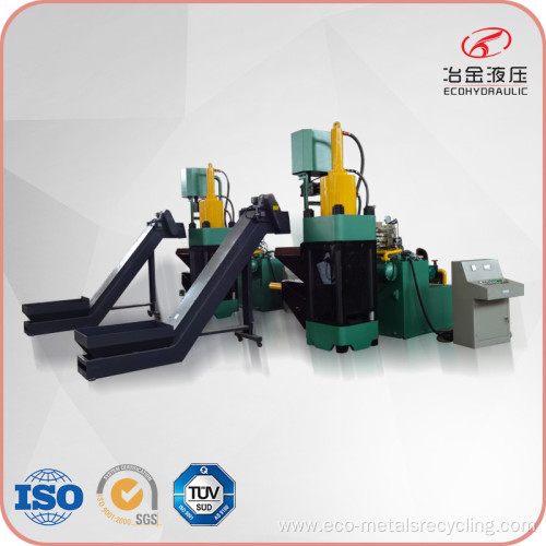 Automatic Aluminum Shavings Turnings Block Making Machine